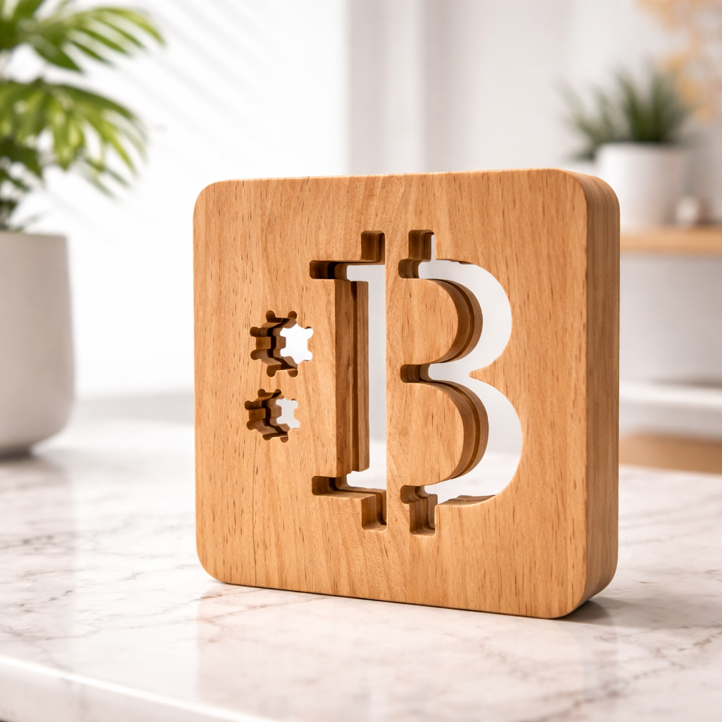 Designleuchte "Bitcoin"