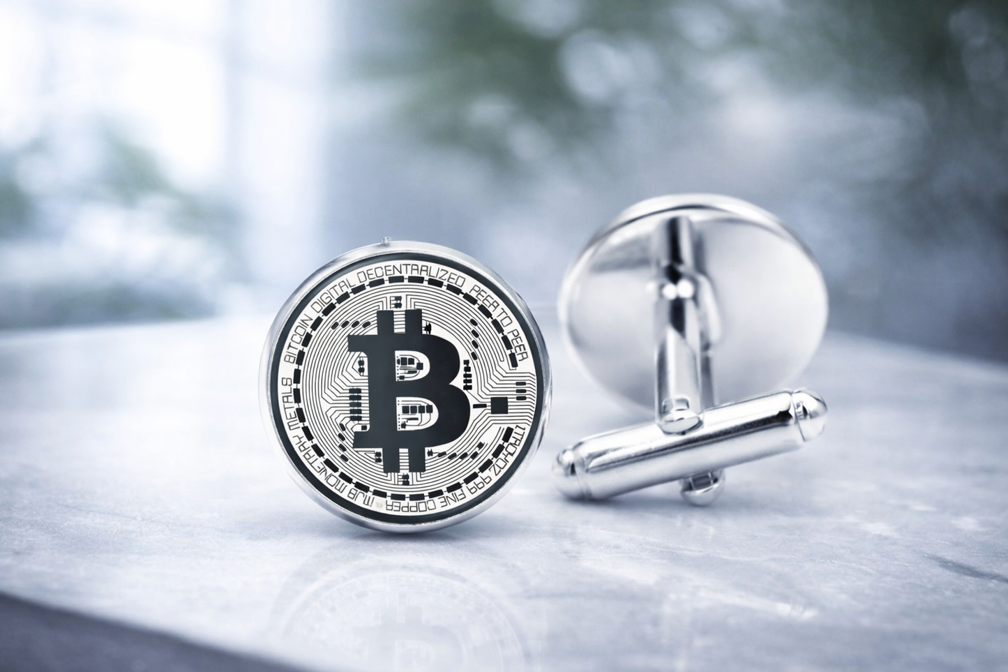 Manschettenknöpfe "BTC"