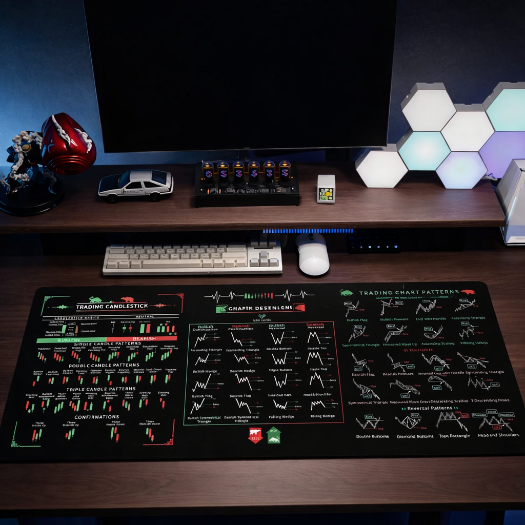 Tapis de souris et de bureau "patterns"