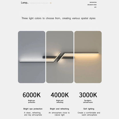 LED-Wandleuchte "chart-straight"