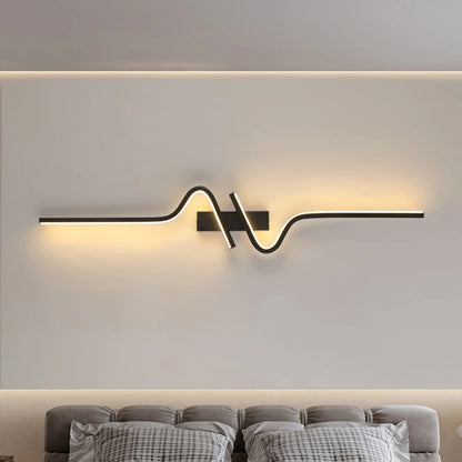 LED-Wandleuchte "chart-curve"