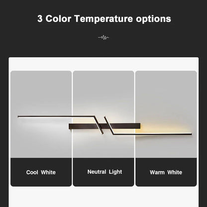 LED-Wandleuchte "chart-straight"